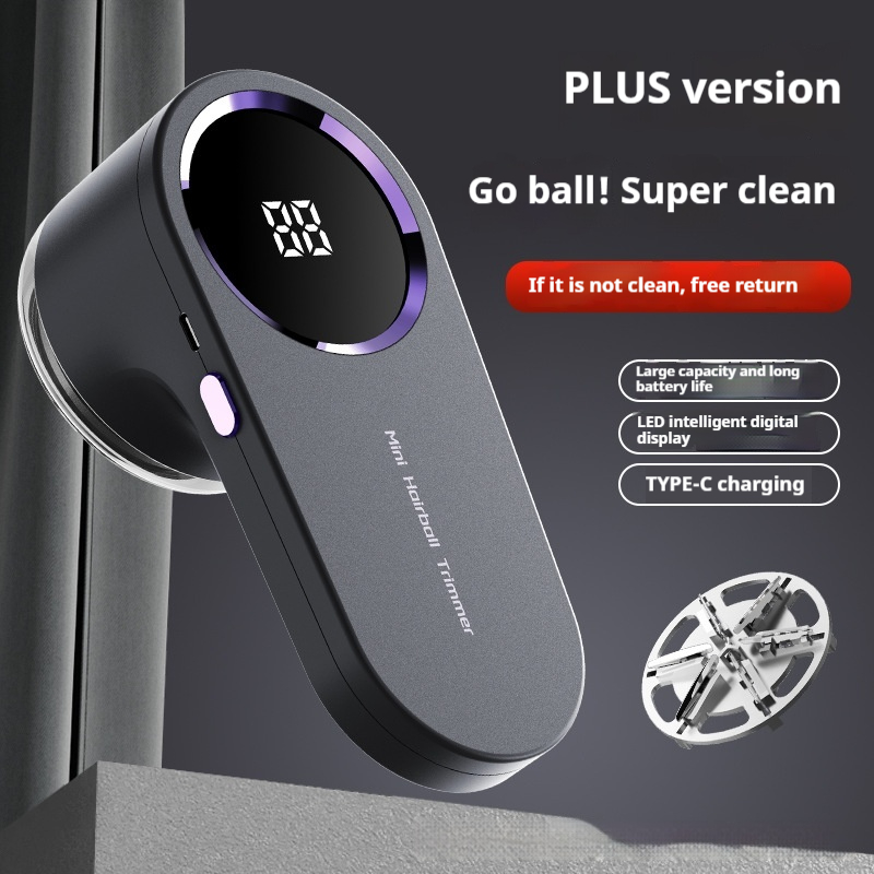 Electric Lint Remover Pro | Rechargeable Fabric Shaver with LED Display