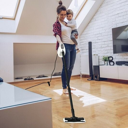 1400W Multipurpose Pressurized Steam Cleaner – 17-Piece Accessory Set