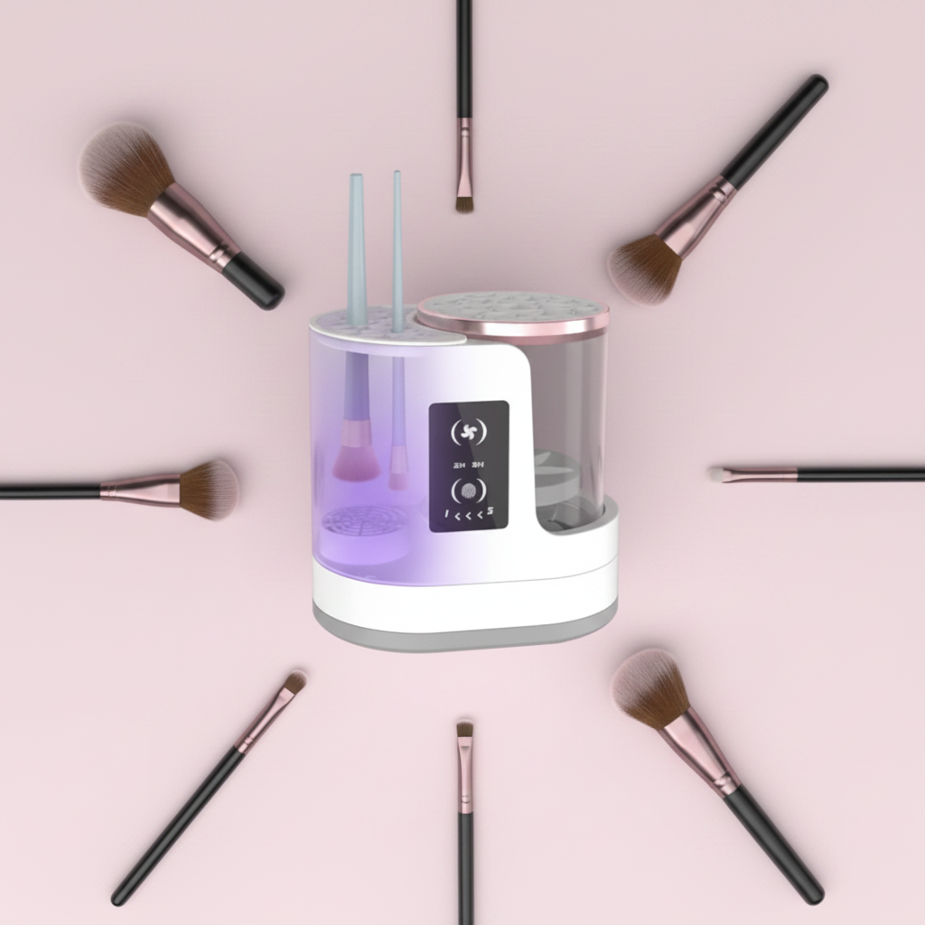 Flat Lay with Brushes