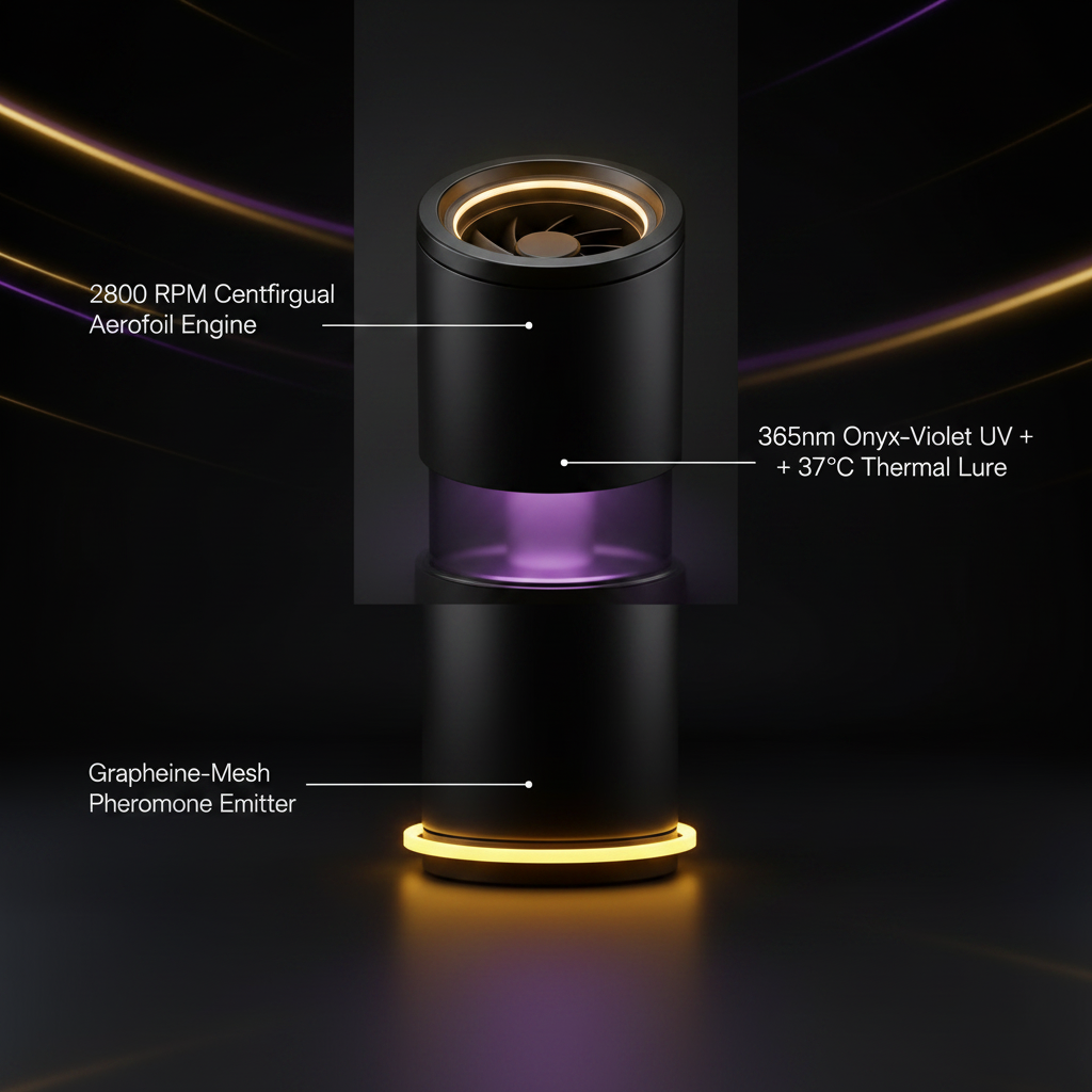 LED Mosquito Lamp with Photocatalytic Technology