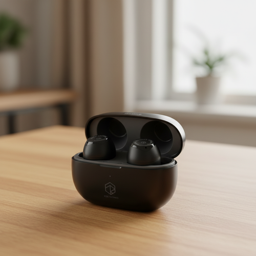Linsoul Rose Technics Ceramics Wireless Earbuds 10mm DD HiFi Gaming Earbuds Bluetooth 5.3 Earphones with ENC Noise Canceling Dual Connect 60ms Latency for Workout (Black)