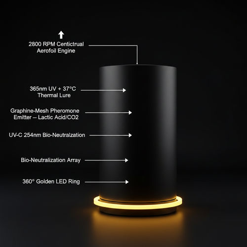 LED Mosquito Lamp with Photocatalytic Technology