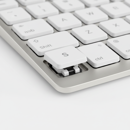 Key detail close-up