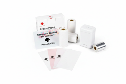 Paper rolls flat lay