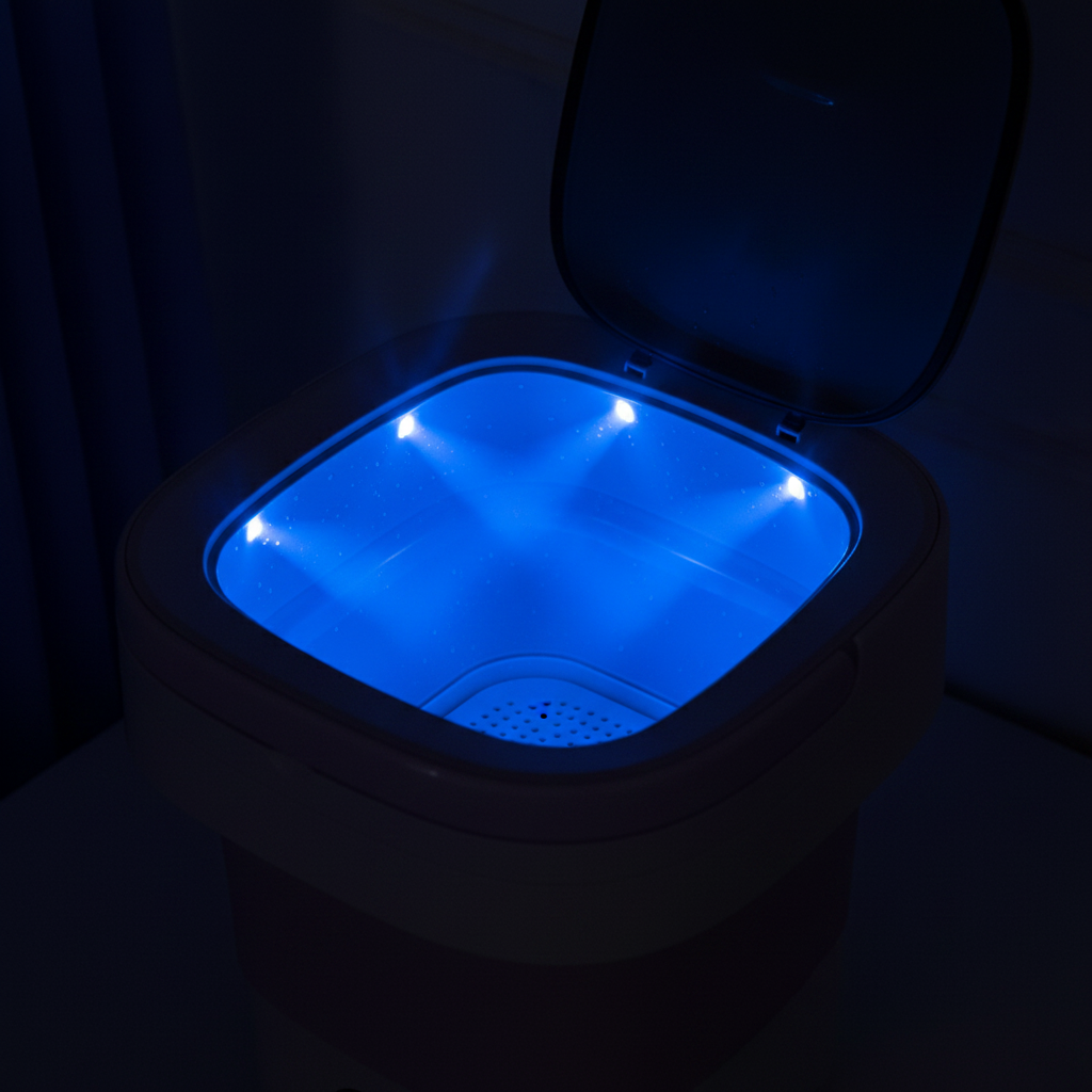 UV antibacterial close-up