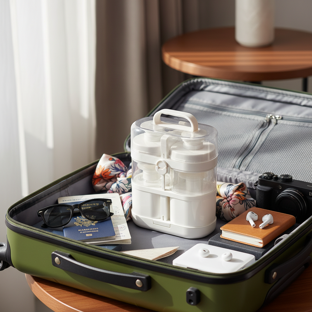 White in-suitcase
